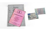 Erinnerung an den Umtausch des Papierführerscheins 